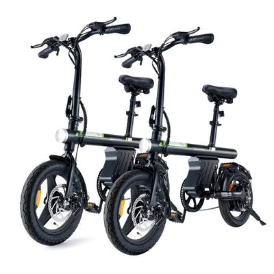 U1 14" Bicicleta Eléctrica Portátil para Adultos Ideal para Desplazamientos o Paseos de Ocio